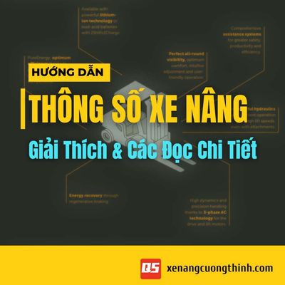 Hướng Dẫn Đọc Thông Số Kích Thước Xe Nâng Chi Tiết (A-Z)
