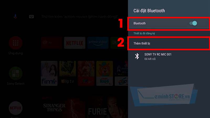 Bạn chỉ cần đợi tivi tìm được laptop và ấn vào để kết nối là hoàn thành Bạn chỉ cần đợi tivi tìm được laptop và ấn vào để kết nối là hoàn thành