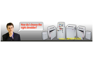 Guide to choosing the right shredder