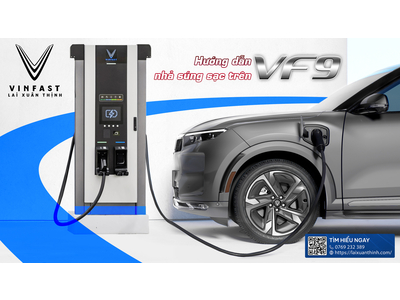 Hướng dẫn nhả súng sạc trên VF 9