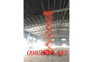 Hướng dẫn sử dụng và vận hành thang nâng cắt kéo, thang nâng ziczac 6m-16m