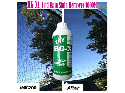 Hướng dẫn tẩy ố mốc guiwng chiếu hậu bằng sản phẩm HG X1