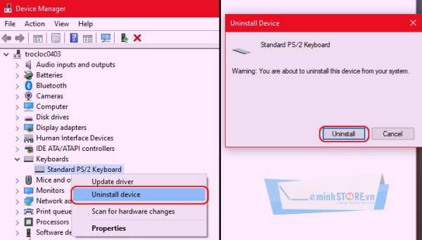 Sử dụng Device Manager trên Windows: Bước 3