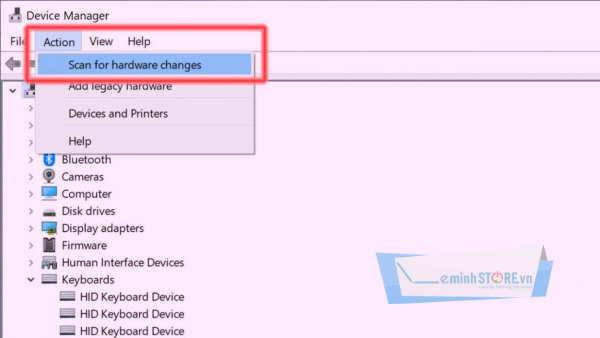 Cách tắt vô hiệu hóa bàn phím: Bước 2