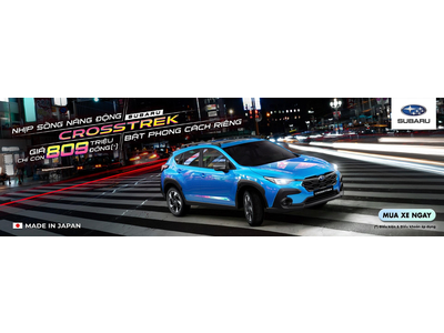 HƯƠNG TRÌNH KHUYẾN MẠI THÁNG 09/2026 DÀNH CHO XE SUBARU CROSSTREK