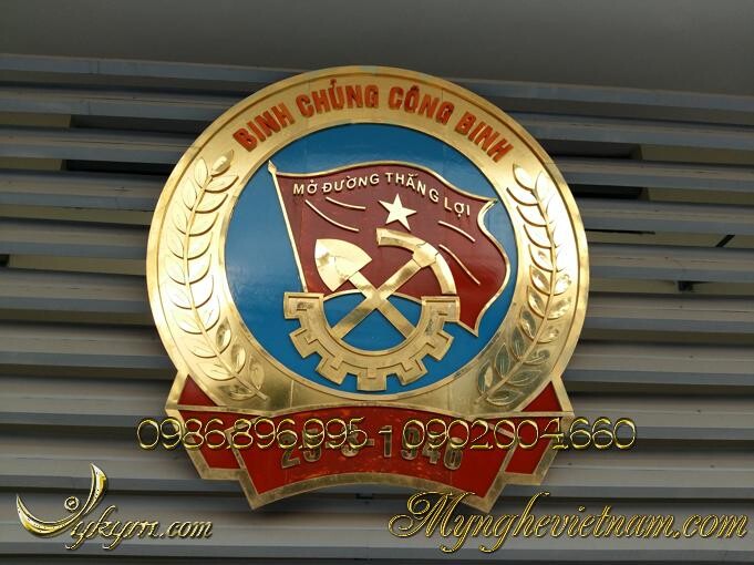 Huy hiệu Binh chủng công binh 2m1