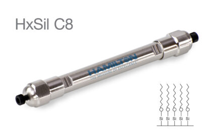 HxSil C8 5 µm 4.6 x 100 mm Hamilton