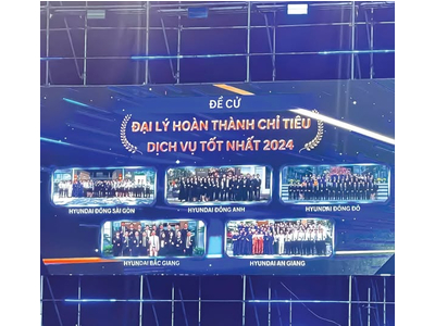 Hyundai Đông Anh Lập Cú Hat-trick Giải Thưởng Dịch Vụ Xuất Sắc 2024 - Tri Ân Khách Hàng Đồng Hành