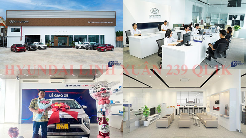 Tổng quan Showroom Hyundai Linh Xuân QL1K - CN Hyundai Ngọc An