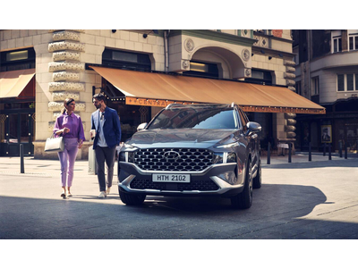 Hyundai SantaFe 2021 100Km Bao Nhiêu Lít?