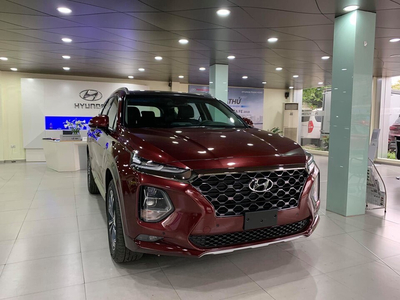Hyundai Santafe 2021 Xăng Cao cấp (bản cũ) Hỗ trợ giảm 100% phí trước bạ
