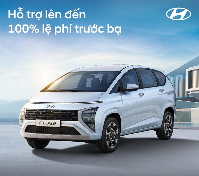 Chương trình khuyến mãi Hyundai Stargazer tại đại lý Hyundai Linh Xuân 239 QL1K - CN Hyundai Ngọc An