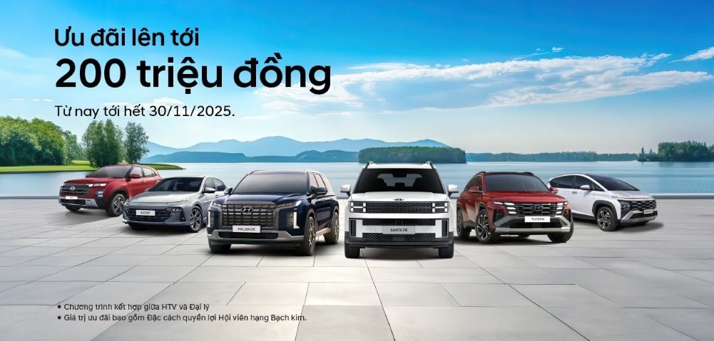 HYUNDAI THÀNH CÔNG TRIỂN KHAI CHƯƠNG TRÌNH ƯU ĐÃI KÉP - NÂNG BẢO HÀNH LÊN 8 NĂM KÈM HỖ TRỢ TÀI CHÍNH LÊN TỚI 200 TRIỆU ĐỒNG