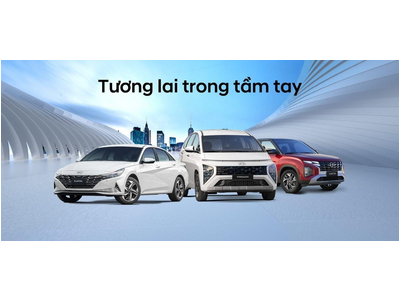 HYUNDAI THÀNH CÔNG VIỆT NAM TỔ CHỨC TRƯNG BÀY XE TẠI TRUNG TÂM THƯƠNG MẠI KHU VỰC HÀ NỘI