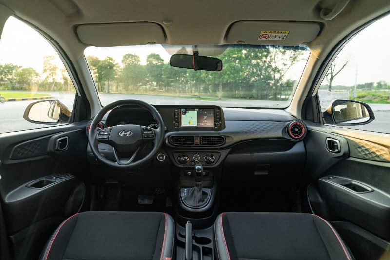 Nội thất Hyundai i10 Sedan 2024 Facelift