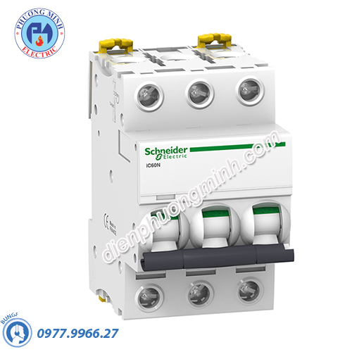 iC60N MCB 3P 6kA 400V 50A - Model A9F74350