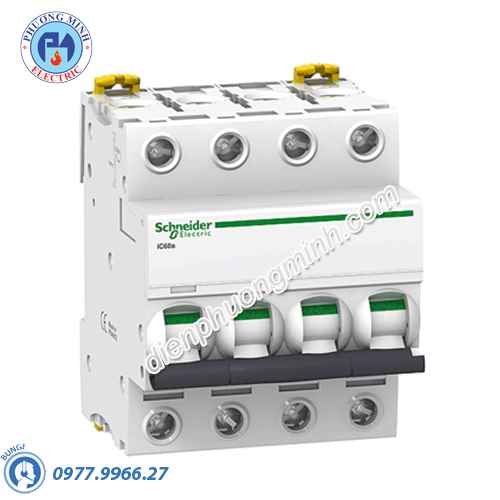 iC60N MCB 4P 6kA 400V 20A - Model A9F74420