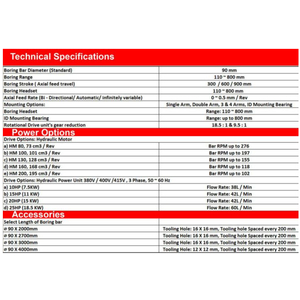 Máy doa lỗ di động PB 800/90 Insitool Singpore