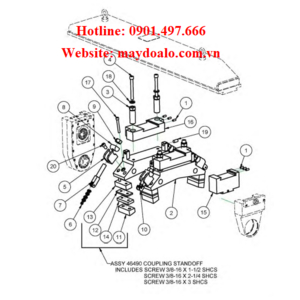 Máy doa lỗ di động BB5500 Climax