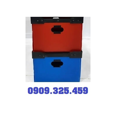 THÙNG NHỰA ĐÁY CỐ ĐỊNH 580 x 580 x 300MM