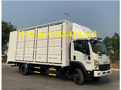 Xe tải ISUZU FRR90QE5 thùng kín PALLET Euro 5 - Hotline 0903.410.268