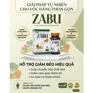 Thảo Mộc Giảm Béo ZaBu phiên bản X2 nâng cấp 2026