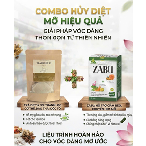 Thảo Mộc Giảm Béo ZaBu phiên bản X2 nâng cấp 2026