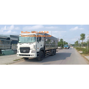 Xe tải Hyundai HD260 thùng bạt Inox Euro 5 - Xe 3 chân 15 tấn Hyundai HD260 thùng mui bạt 2023 - Hotline 0903.410.268