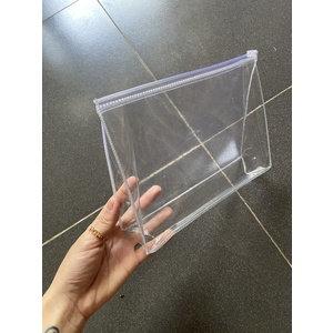 Túi zipper Chất Liệu nhựa pvc trong