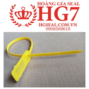 Seal dây rút nhựa dẹt khóa kim loại 41cm