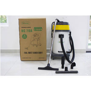 Máy hút bụi Hiclean HC70A 70Lit 2400W thùng nhựa
