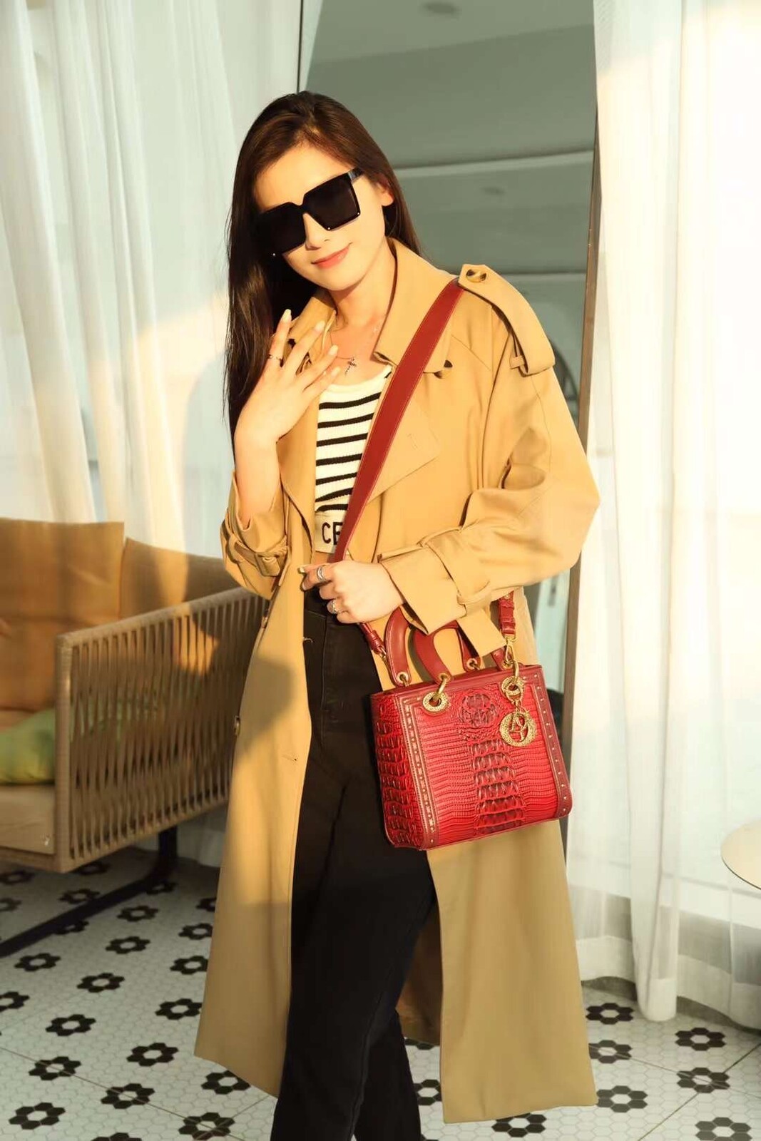 TÚI XÁCH NỮ CHAUXUNEL DORIS CD6855 CHÍNH HÃNG