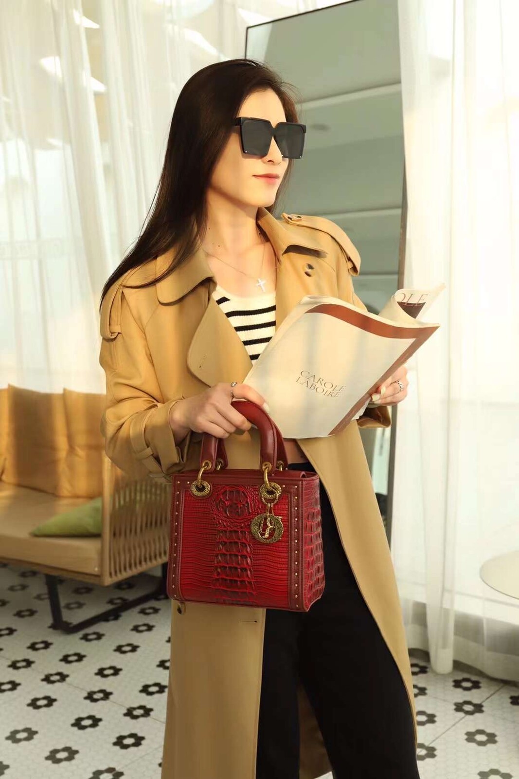 TÚI XÁCH NỮ CHAUXUNEL DORIS CD6855 CHÍNH HÃNG