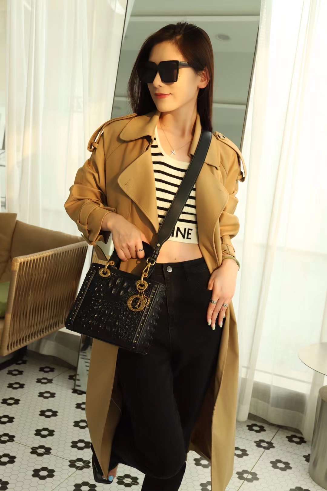 TÚI XÁCH NỮ CHAUXUNEL DORIS CD6855 CHÍNH HÃNG