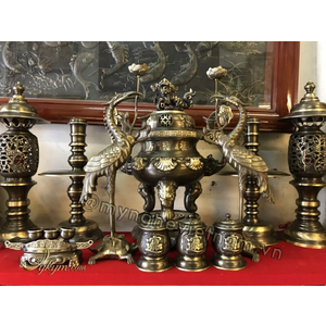 Đỉnh hoa sòi phúc lộc thọ 2 công nghệ 60cm