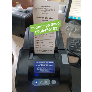 Máy in hóa đơn qua điện thoại khổ 5,7cm Gprinter GP5890