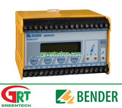 IRDH275-435 | Bộ điều khiển - IRDH275-435 | Insulation monitoring device | Bender Vietnam