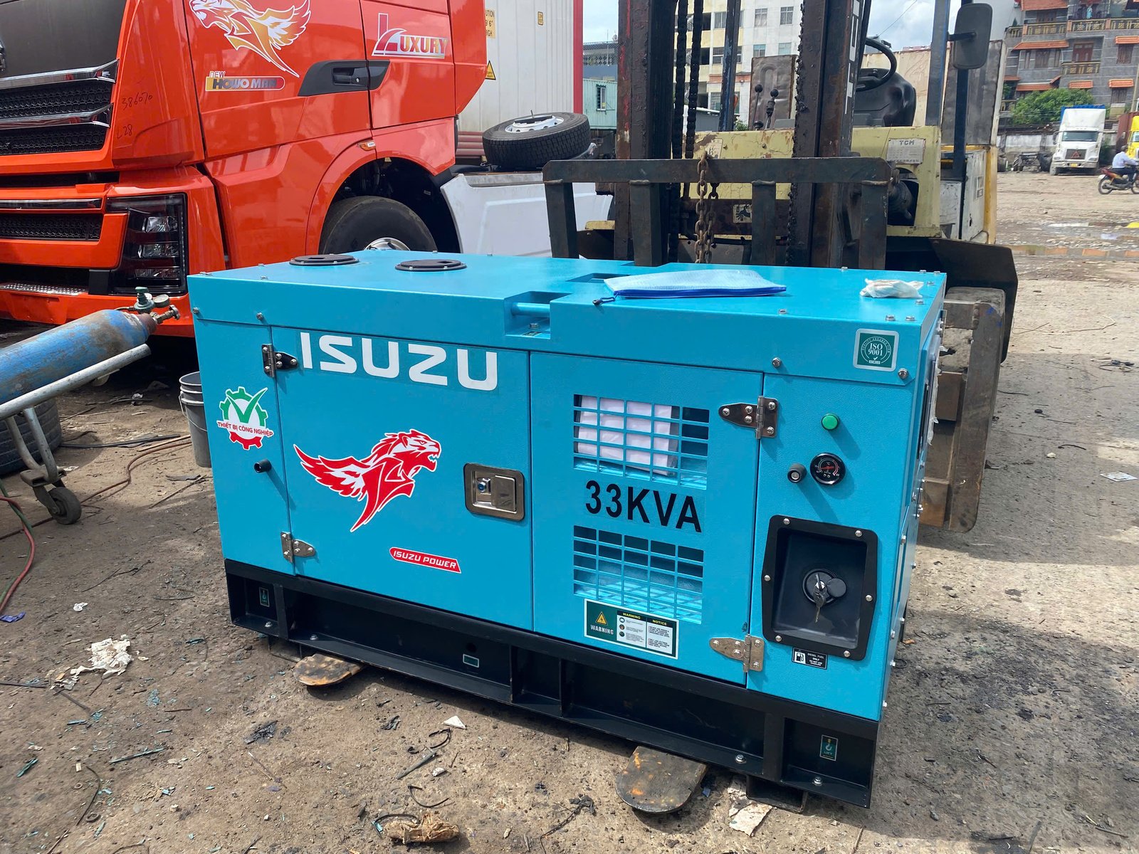 máy phát điện isuzu 33kva