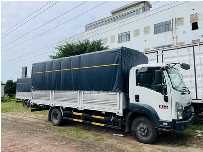 Isuzu 6.5 Tấn – FRR650 – Thùng Dài 5m8, 6m7, 7m6