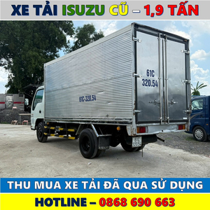 XE TẢI ISUZU CŨ ĐỜI 2015 CỰC ĐẸP