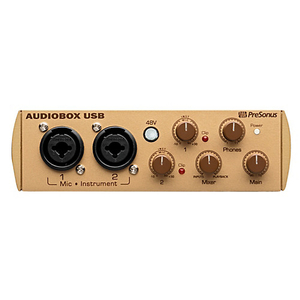 Card âm thanh PreSonus AudioBox Gold/ MIDI-USB