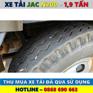 XE TẢI CŨ JAC N200 1,9 TẤN THÙNG BẠT ĐỜI 2022