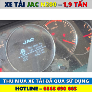 XE TẢI CŨ JAC N200 1,9 TẤN THÙNG BẠT ĐỜI 2022