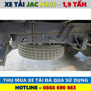 XE TẢI CŨ JAC N200 1,9 TẤN THÙNG BẠT ĐỜI 2022