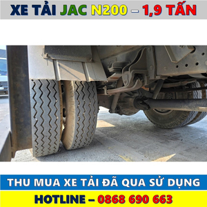 XE TẢI CŨ JAC N200 1,9 TẤN THÙNG BẠT ĐỜI 2022