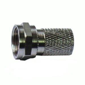 Jack F5 dùng cho cáp RG 6, có lớp cao su chống nước