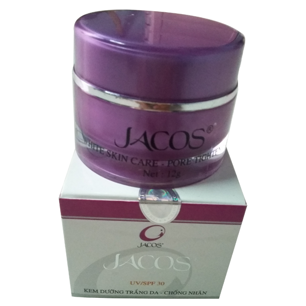 Jacos - Kem Dưỡng Trắng Da - Chống Nhăn (12g)