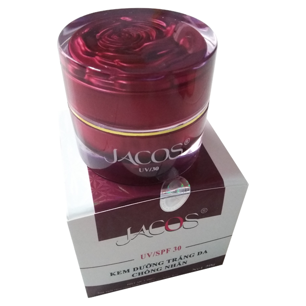 Jacos - Kem dưỡng trắng da - chống nhăn (20g)