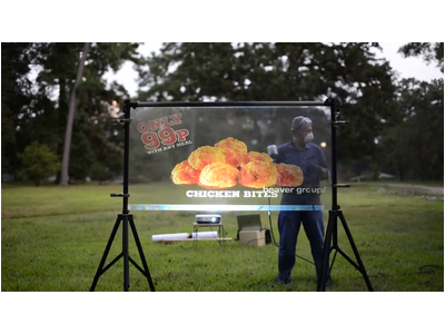 sơn mặt kính chiếu hai mặt trước và sau