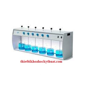 Máy khuấy Jartest (leaching test/Jar-Test) (6 vị trí độc lập)